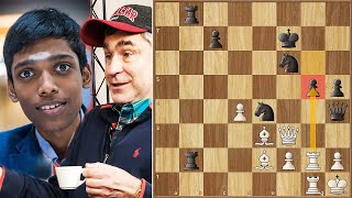 17yo Praggnanandhaa vs 53yo Chess Legend Vasyl Ivanchuk