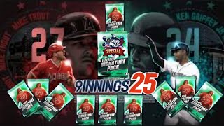 MLB 9 Innings 25: Will 10 Signature Packs land me a mariner?