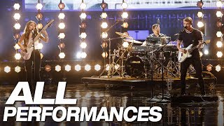 All Of We Three's Full AGT Performances - America's Got Talent 2018