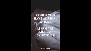 Could You Have Adrenal Fatigue? #shorts