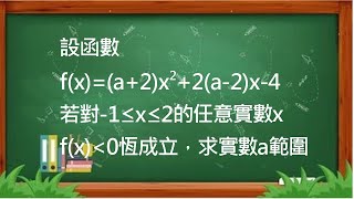 總不能每題都微分吧？ | 85中模 | 二次函數的圖形