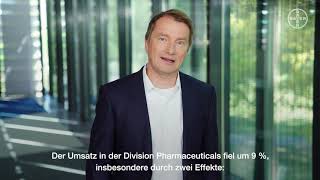 Einordnung der Ergebnisse des zweiten Quartals 2020 von Wolfgang Nickl (Finanzvorstand Bayer)