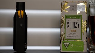 STIIIZY LIVE RESIN GALACTIC GAS REVIEW (W/ BIIIG BLACK BATTERY)