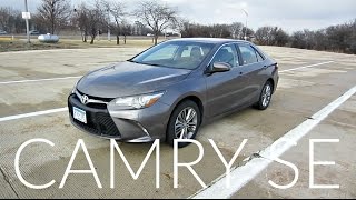 2016 Toyota Camry SE | Full Rental Car Review and Test Drive