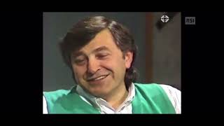 Intervista meravigliosa a Pierangelo Bertoli RSI 13/03/1987