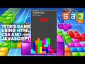 Tetris Game using HTML, CSS, and JavaScript.