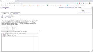 AP-1 (sumHeights2) Java Tutorial || Codingbat.com