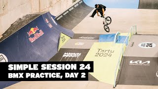 SIMPLE SESSION – BMX PRACTICE – DAY 2 #bmx