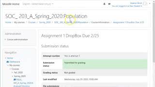 Student Guide to Moodle   Submitting an Assignment and Checking for Comments