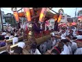 平成２５年 立川 諏訪神社 例大祭 諏訪飛鳳宮入 神輿渡御 。