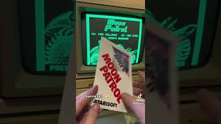 Unboxing 40 year old computer game on floppy disk. Moon Patrol for apple II #retrocomputing #asmr