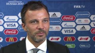 Anthony Hudson Reaction to FIFA Confederations Cup Official Draw