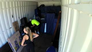 20ft Moving Containers - Perth to Sydney with Car - Time Lapse