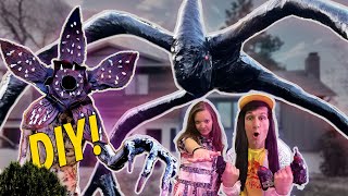 Dad brings STRANGER THINGS to life!