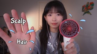 ASMR 給你考試後的洗頭放鬆,頭皮按摩wash your hair, relax your scalp