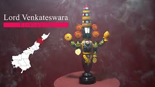 GiTAGGED® Etikoppaka Lord Venkateswara Wooden Craft