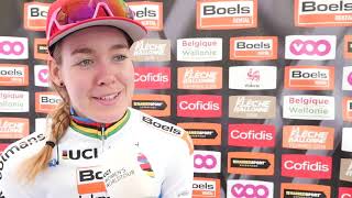 Anna van der Breggen ( Boels Dolmans ) ha vinto la Freccia Vallona per la quinta volta consecutiva.