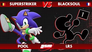 SUPERSTRIKER VS BLACKSOUL - POOLS LR5 - GSM