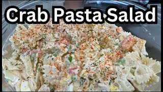 Pasta Salad With Crab Meat Recipe