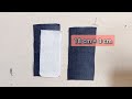 Recycling jeans! The trick of sewing a bag from old jeans. Bag sewing tutorial for beginners