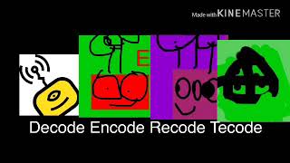 Decode Encode Recode Tecode Logo (2017)