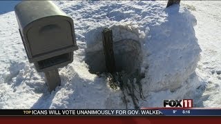 Mailboxes Destroyed In Calumet County