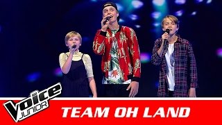 Birk, Niklas & Esmaralda (Team Oh Land) | "Blind Igen" af Karl William | Battle | Voice Junior 2016