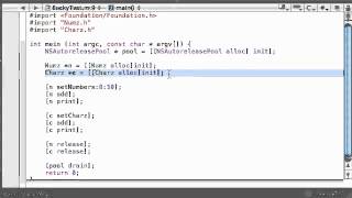Objective C Programming Tutorial 40 Running a Polymorphic Program YouTube