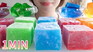 【咀嚼音】1分間の超高速ASMR/色んなものを食べる音まとめ【ASMR/EATINGSOUNDS】