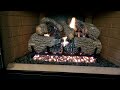 our new realfyre g45 gas logs and heatilator fireplace a42r