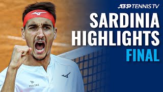 Laslo Djere vs Lorenzo Sonego | Sardinia 2021 Final Highlights