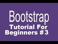 Bootstrap Tutorial For Beginners 3 - Row and Column in Grid System