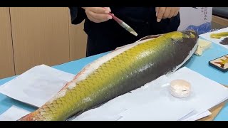 Chinese｜Intangible Cultural Heritage｜Fish Rubbing｜Gyotaku｜中国｜非遗文化｜鱼拓 Rubbing。