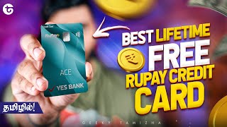 Unlimited 2% Cashback on all Upi Transactions🔥! Best Lifetime free Rupay Credit Card in Tamil!