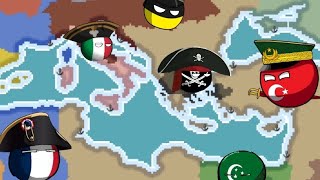 The rise of the Pirates! [Countryballs at war]