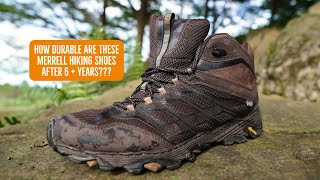 How Tough are Merrell Moab FST Waterproof Mid Hiking Shoes After 6+ Years Of Hik