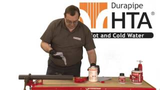 Durapipe HTA pipework jointing demo