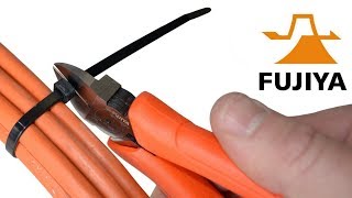 Fujiya Flush Nylon Cable Tie Cutters