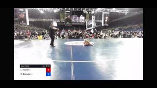 2022 Fargo National Championship: Lindsey Rywolt, CT vs Rachel Dismuke, OK 122 lb