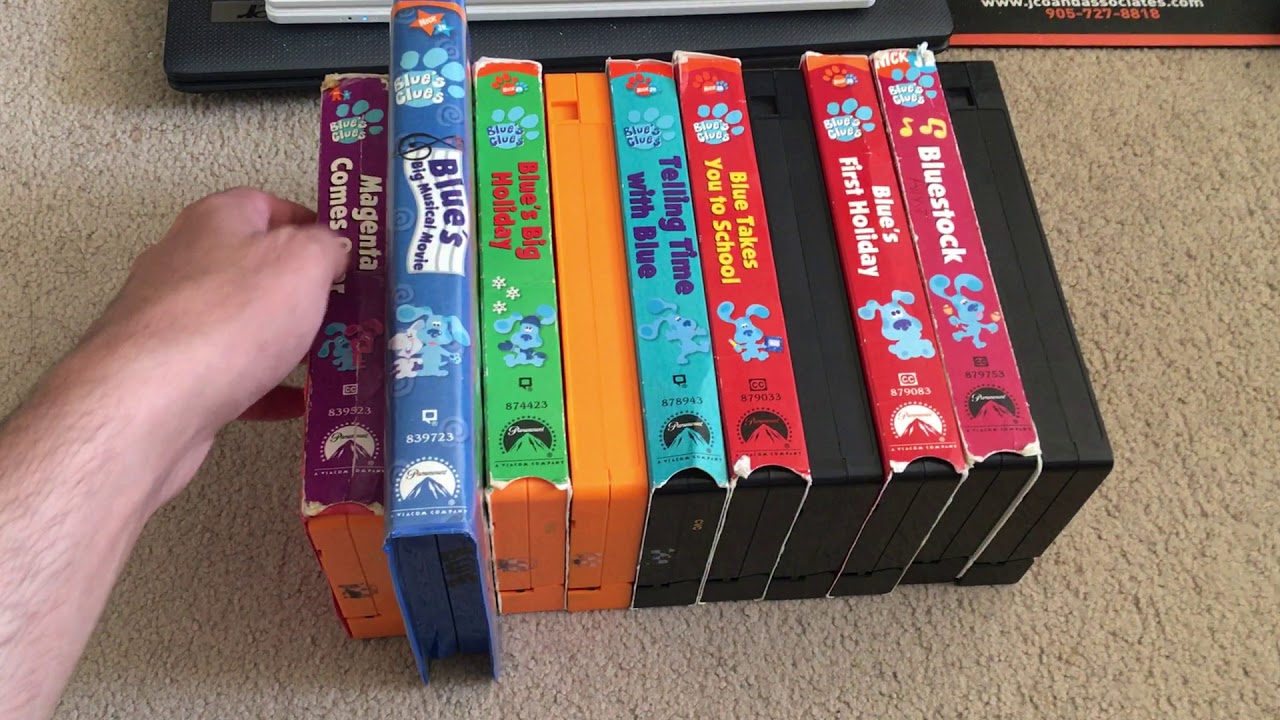 My Entire Blues Clues VHS And DVD Collection By, 58% OFF