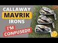 Callaway Have Confused Me!! Callaway Mavrik Iron Review Hitting All 3 Models