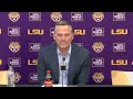 lsu matt mcmahon win over uno postgame