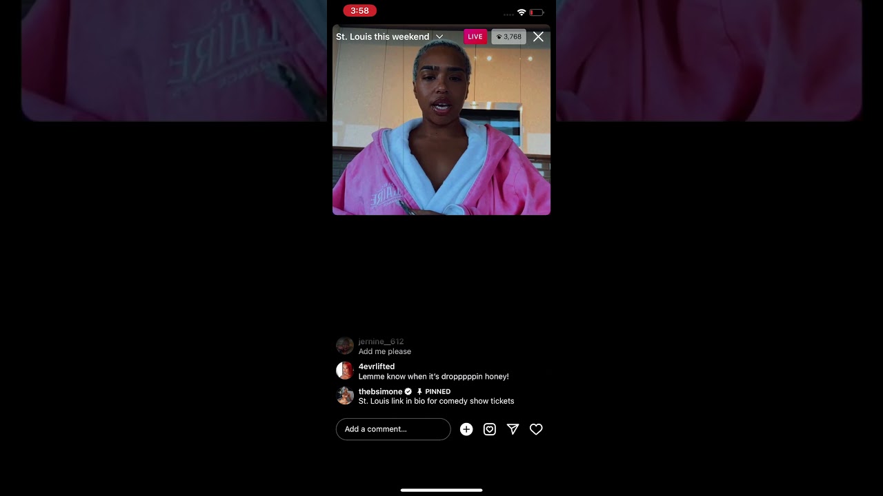 Hitman Holla B. Simone IG Live - YouTube