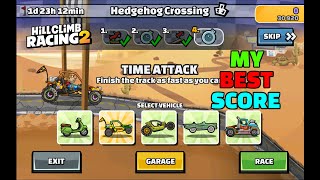 Hill Climb Racing 2 - 💥 My BEST Score 💥 (Hedgehog Crossing)
