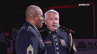 TBL@WSH, Gm6: Green, McDonald sing national anthem