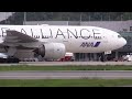 19 04 28 松山空港 全日本空輸 ana boeing 777 200 ja711a arrival u0026 departure at matsuyama airport rjom