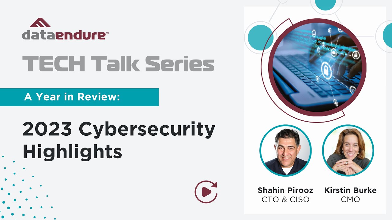 2023 Cybersecurity Highlights – TECH Talk Year In Review - YouTube