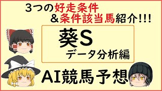 【葵ステークス2020】レースデータを調べて見た