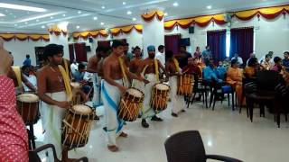 Chenda mellam wedding function 1