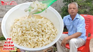 Ông 5 Châu Đốc Chia Sẻ Bí Quyết Làm Củ Kiệu Ngâm Đường Giòn Ngon Không Bị Hăng Mùi | NKGĐ